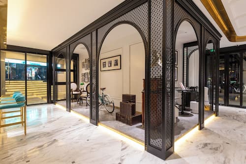 Sitzecke in der Lobby
