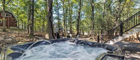 مغطس سبا خارجي