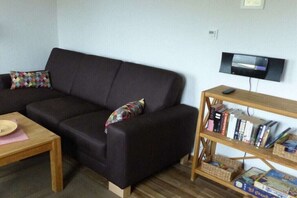 Télévision, lecteur de DVD, chaîne hi-fi