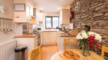 Stovetop, dining tables