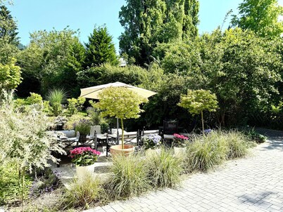 100 m² luxury apartment suite / Villa Gloria Badenweiler / 2 separate bedrooms