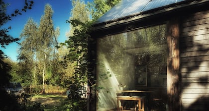Eco-friendly lake house on a large plot in Choszczno
