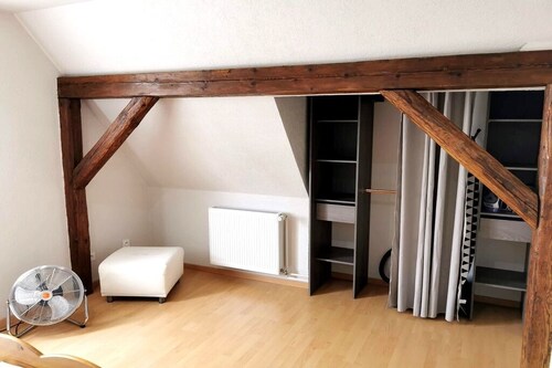 Cosy gîte in renovated farmhouse. Spacious bedroom + living room. Pets allowed