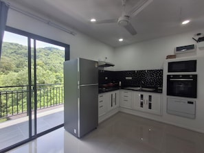 Microondas, horno, placa de cocina, lavavajillas
