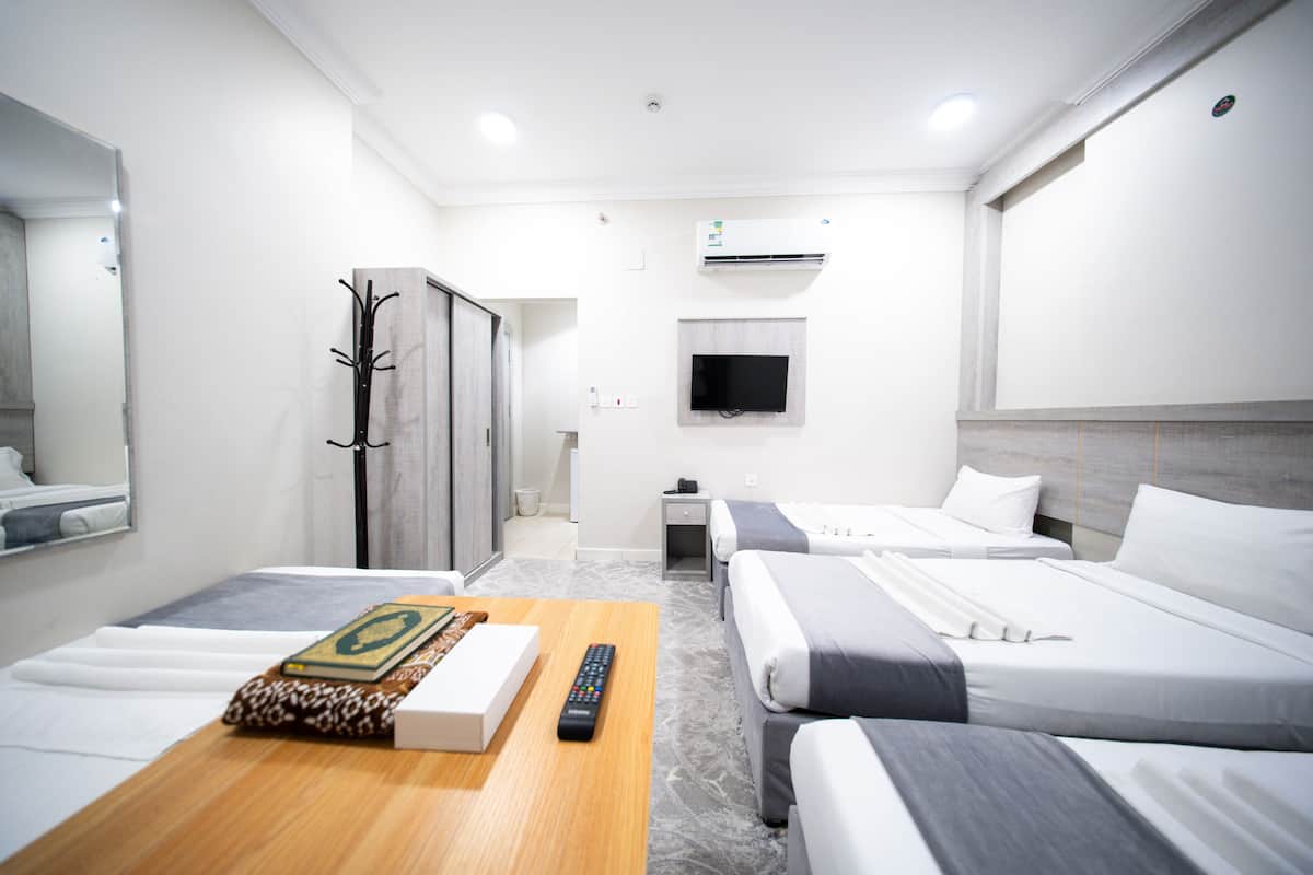 Minibar, blackout curtains, iron/ironing board, free WiFi