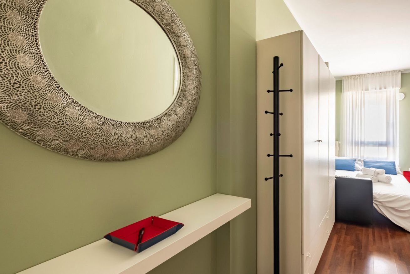 2 slaapkamers, een strijkplank/strijkijzer