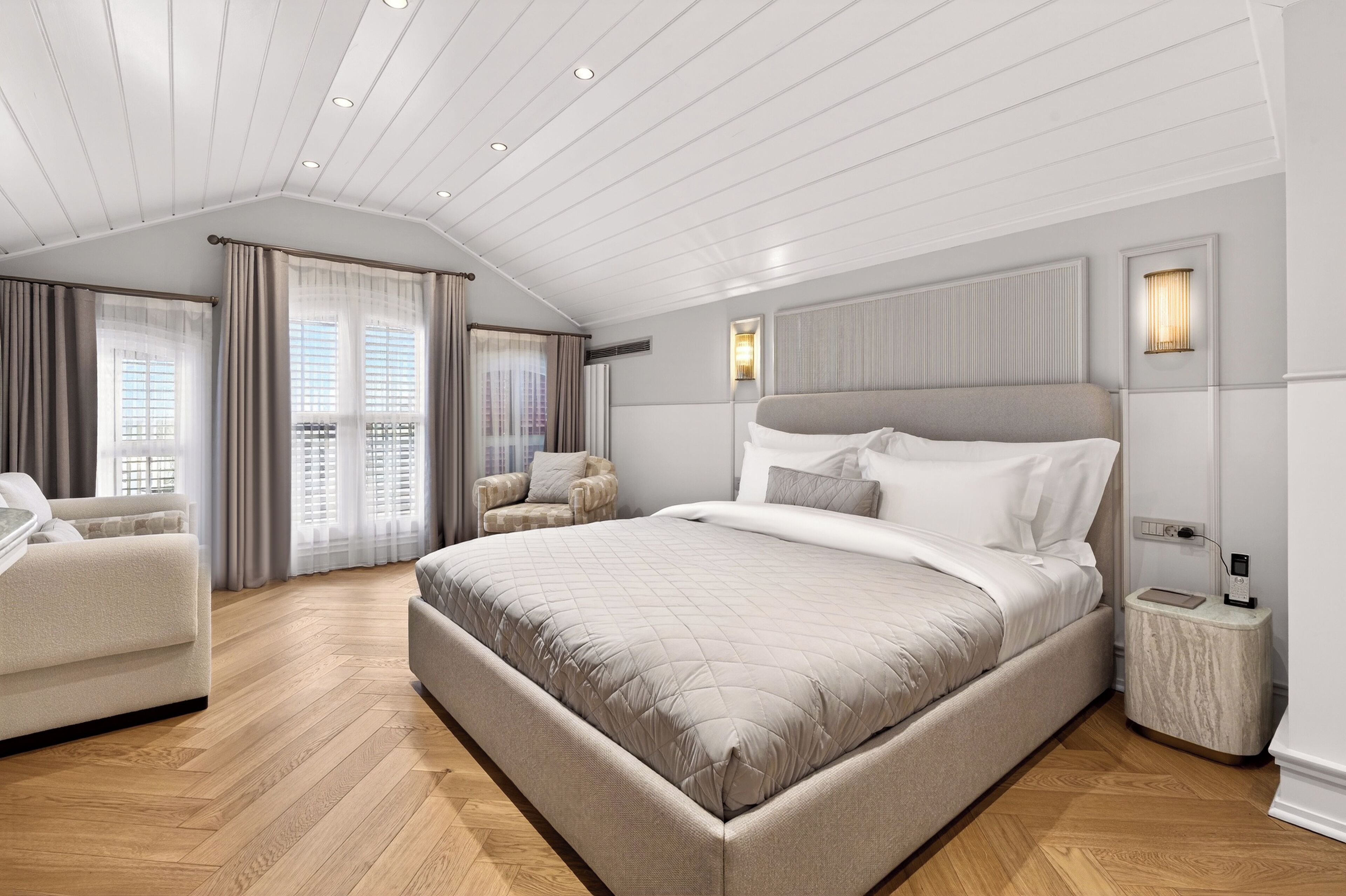 Executive Room, Balcony, Sea View | Egyptian cotton sheets, premium bedding, minibar, in-room safe