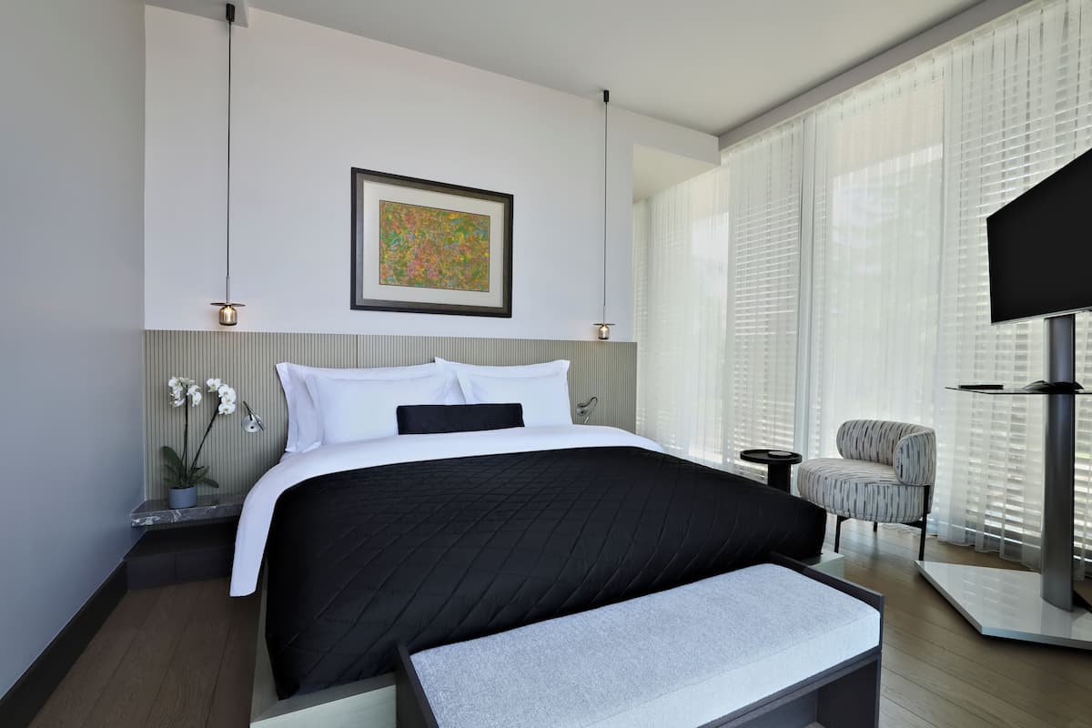 City Double Room, City View | In-room safe, laptop workspace, blackout drapes, soundproofing