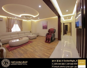 Superior Suite, City View | In-room safe, blackout drapes, soundproofing, iron/ironing board - Golden Night Hotel (Nejran)