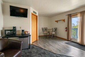 TV, offices - 3 Separate Private Lakeside Rooms - Upper Level (Fife Lake)