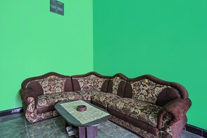 Sitteområde i lobbyen