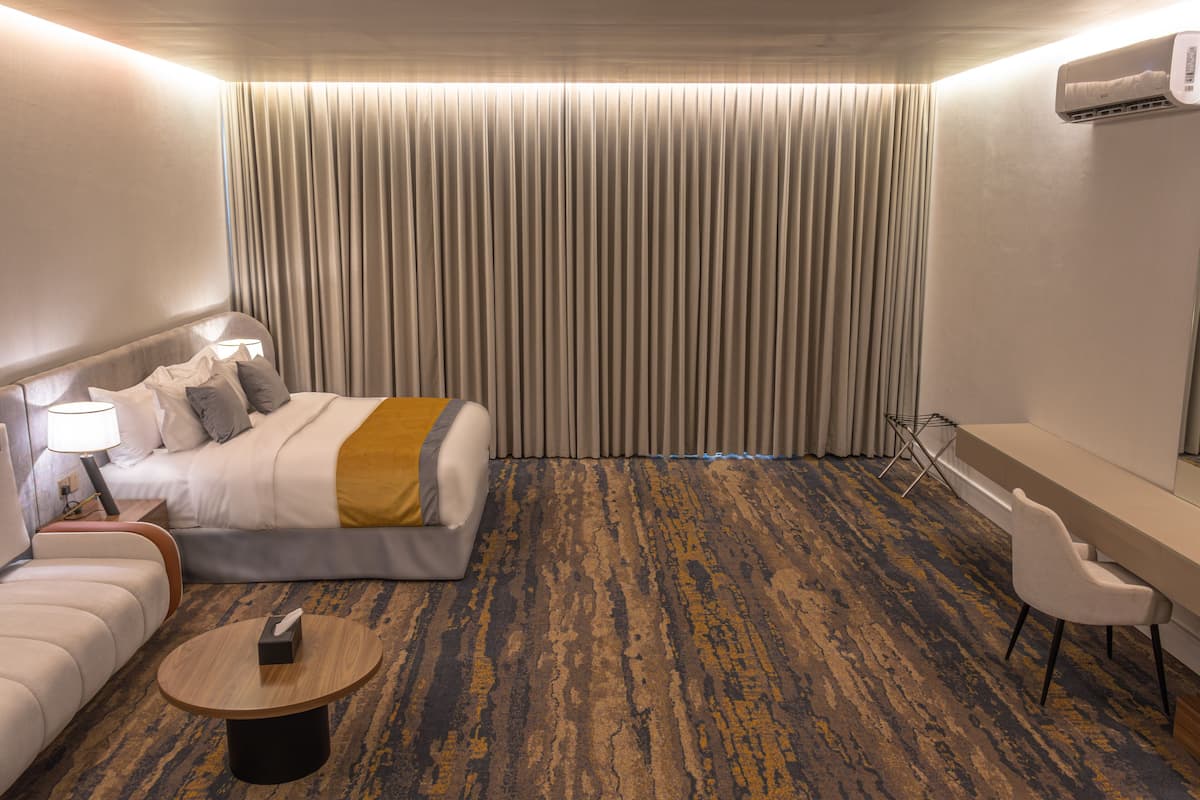 In-room safe, blackout curtains, iron/ironing board, free WiFi