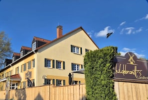Fassade der Unterkunft