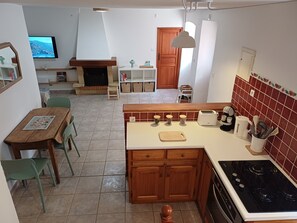 Microwave, oven, stovetop - Charming duplex in the heart of the village of Piana (Piana)