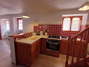 Microwave, oven, stovetop