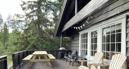 Mountain Lodge With Sauna, by Damtjernet