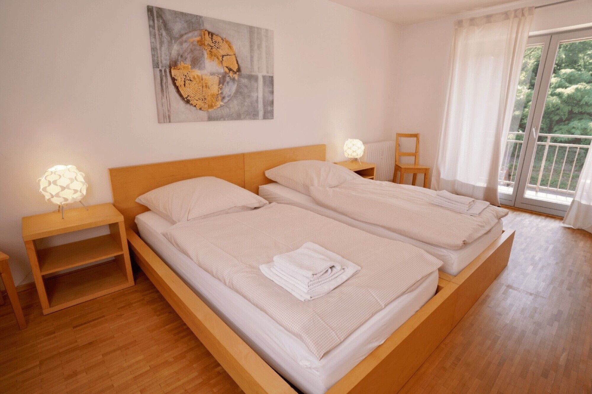 1 chambre, fer et planche à repasser, Wi-Fi, draps fournis