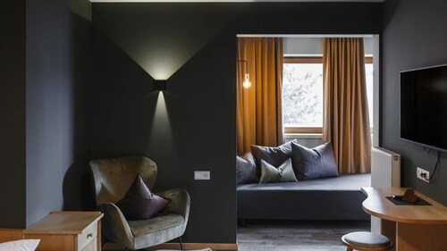 Appartement 'Bergfreund' avec vue sur la montagne, terrasse partagée et Wi-Fi