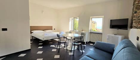 Penthouse Luxe, vue mer | Coin séjour