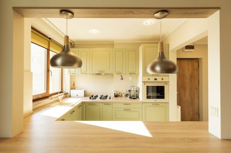 Comfort Apartment, Balcony | Private kitchen | Espresso maker, coffee/tea maker, electric kettle