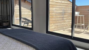 Chambre Double Deluxe, balcon, vue mer | Wi-Fi gratuit