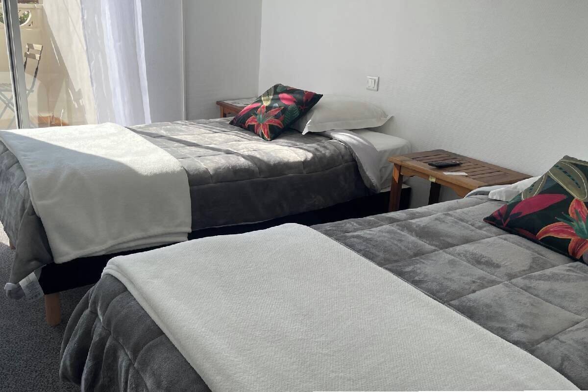 Twin Room, Balcony, City View
