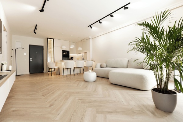 Deluxe Apartment, Balcony, City View | Living area | 130-cm Smart TV with cable channels, fireplace, Netflix
