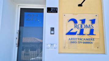 Fassade der Unterkunft