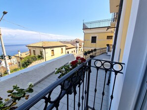 Dobbeltrom – comfort, balkong, byutsikt | Utsikt fra rommet