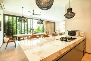 Villa (4 Bedrooms) | Exterior - Seaside Serenity: Modern 4BR 190m to Canggu Beach (Canggu)