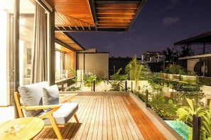Villa (4 Bedrooms) | Exterior - Seaside Serenity: Modern 4BR 190m to Canggu Beach (Canggu)