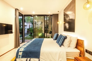 Villa (4 Bedrooms) | Exterior - Seaside Serenity: Modern 4BR 190m to Canggu Beach (Canggu)