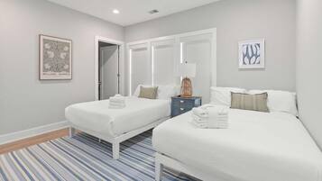 3 habitaciones, internet y ropa de cama