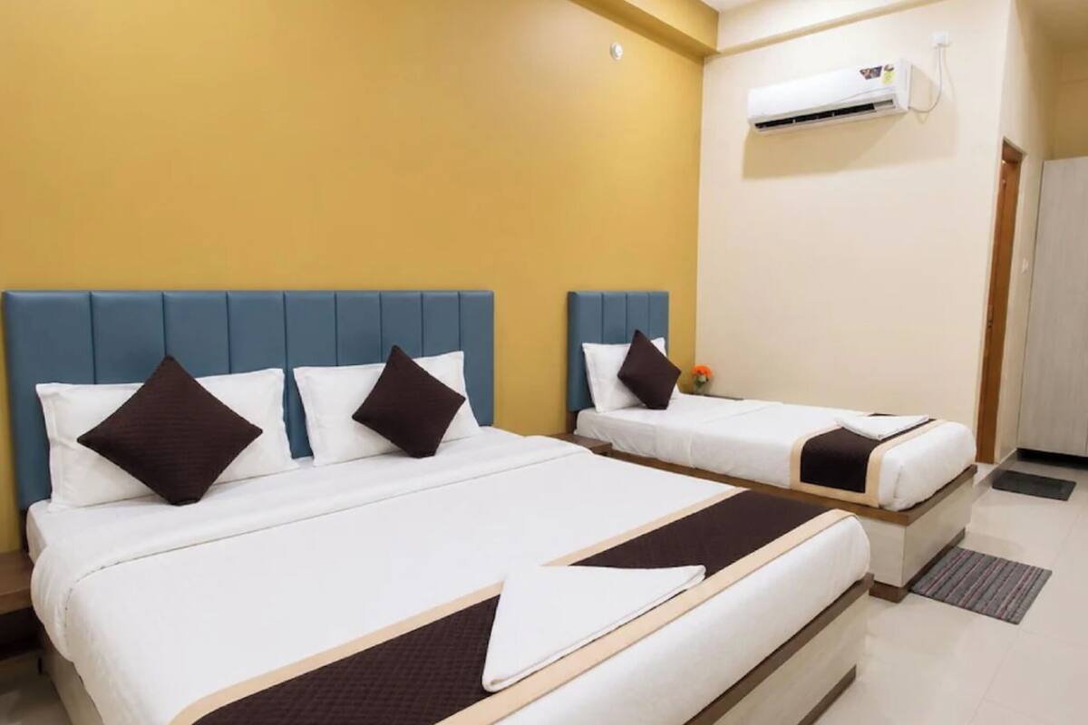 Deluxe Triple Room, Air conditioning | View from room