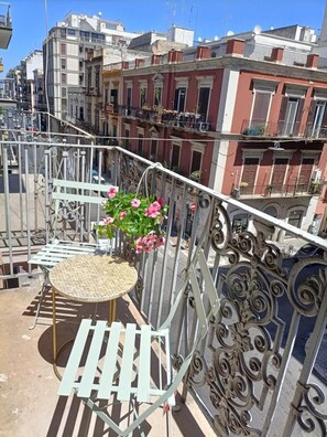 Apartment, 2 Bedrooms, Balcony, City View | Balcony - Zefiro, Two-bedroom Apartment (Bari)