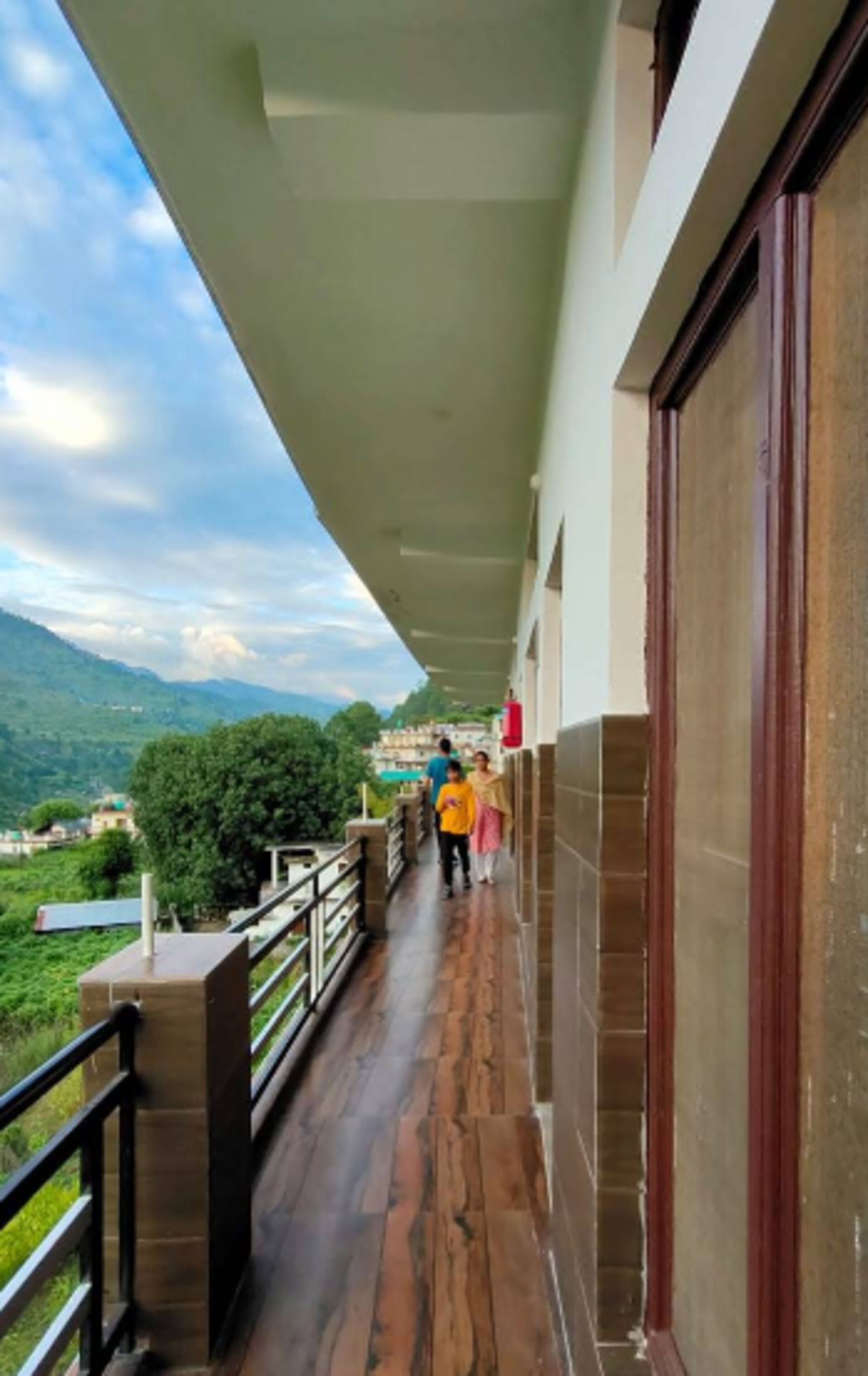 Vista del balcón