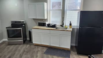 Microwave, oven, stovetop