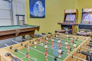 House, 5 Bedrooms, Accessible, Balcony | Games room