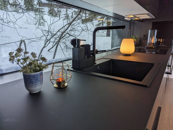 Cabin, 2 Bedrooms, Balcony, Mountain View | Interior - Modern Cabin in Blefjell (Flesberg)