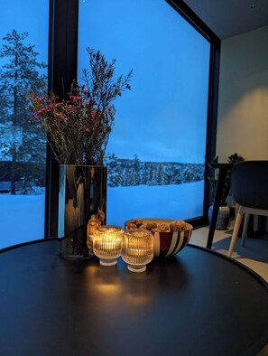 Cabin, 2 Bedrooms, Balcony, Mountain View | Interior