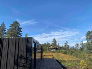 Cabin, 2 Bedrooms, Balcony, Mountain View | Exterior - Modern Cabin in Blefjell (Flesberg)