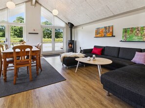 Fernseher, Kamin