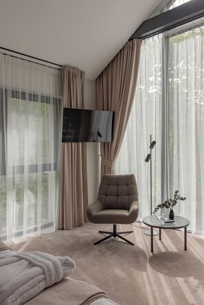 Desk, laptop workspace, iron/ironing board, free WiFi