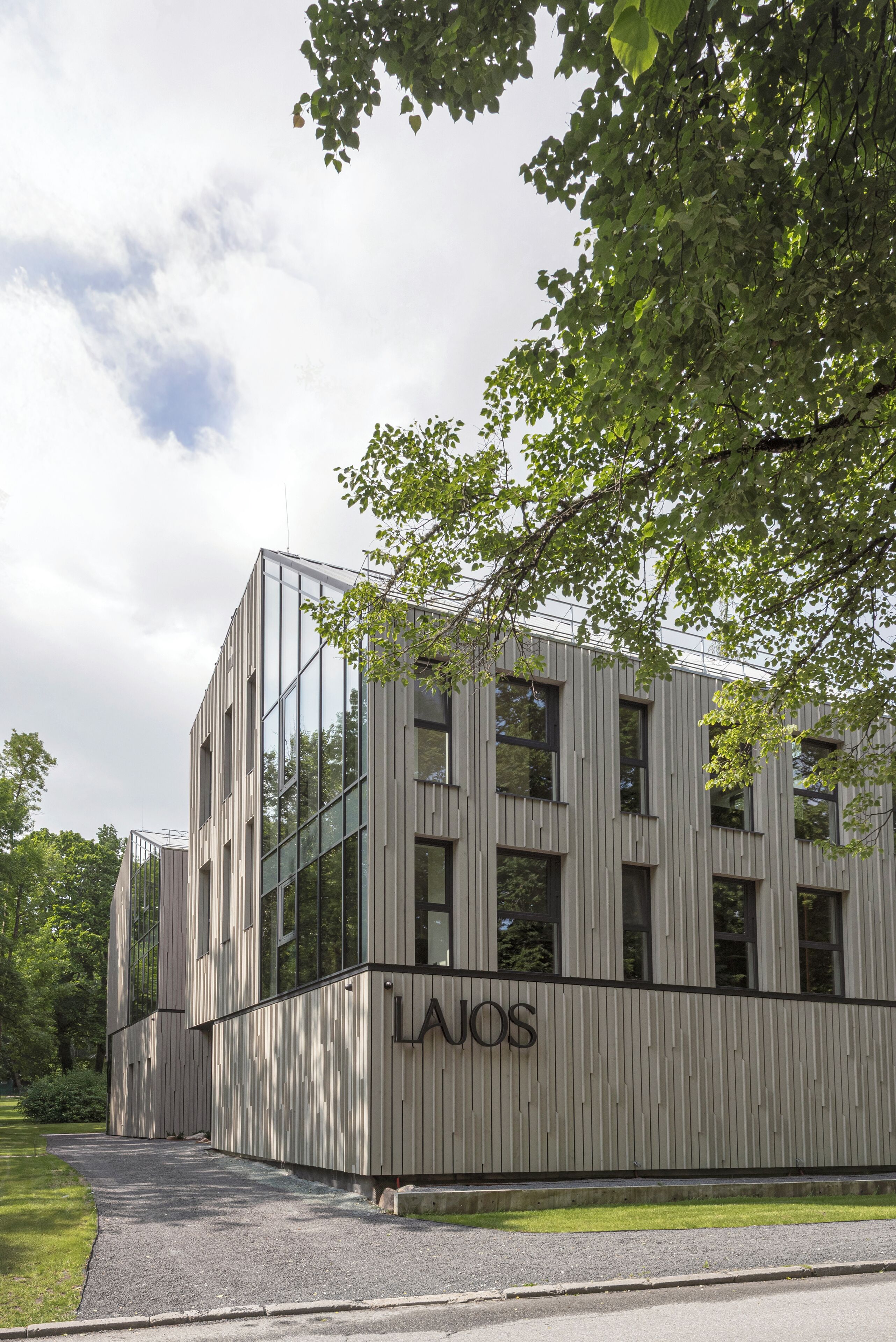 Façade de l’hébergement