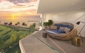 Basic Double Room, City View | Beach/ocean view