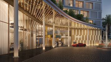 Façade de lâhĂ©bergement