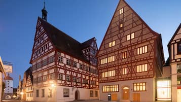 Fassade der Unterkunft