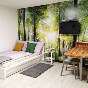 1 habitación, wifi gratis y ropa de cama