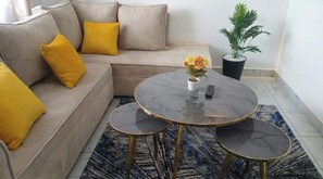 Living area - Welcome Cozy 1 bed Apartment, Membley- Ruiru Kenya. Call/WhatsApp +254742143869 (Ruiru)