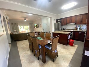 Fridge, microwave, oven, stovetop - Ocean One Charming 2-BR Ground Floor apartment in enchanting Cabarete with AC (Cabarete)
